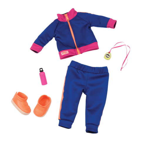 Winning Track 18" Doll Outfit - Ages 3+