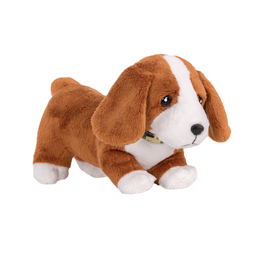 Posable Basset Hound Pup - Ages 2+