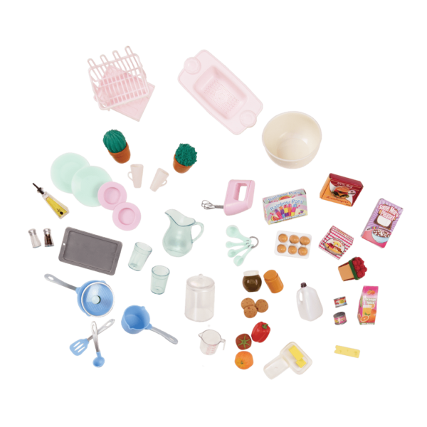 Gourmet Kitchen Set Pink Ages 3 CURBSIDE DELIVERY ONLY Playful Minds