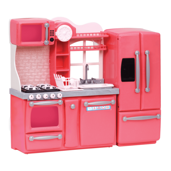 Gourmet Kitchen Set: Pink - Ages 3+ (CURBSIDE/DELIVERY ONLY)