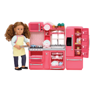 Gourmet Kitchen Set: Pink - Ages 3+ (CURBSIDE/DELIVERY ONLY)