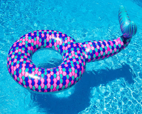 Giant Mermaid Tail Pool Float - Ages 8+