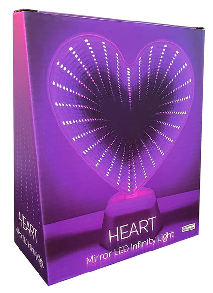 Heart Mirror LED Infinity Light - Ages 8+