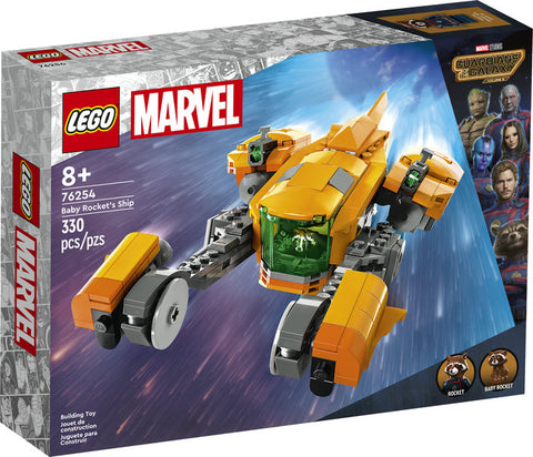 Lego: Marvel Baby Rocket's Ship - Ages 8+