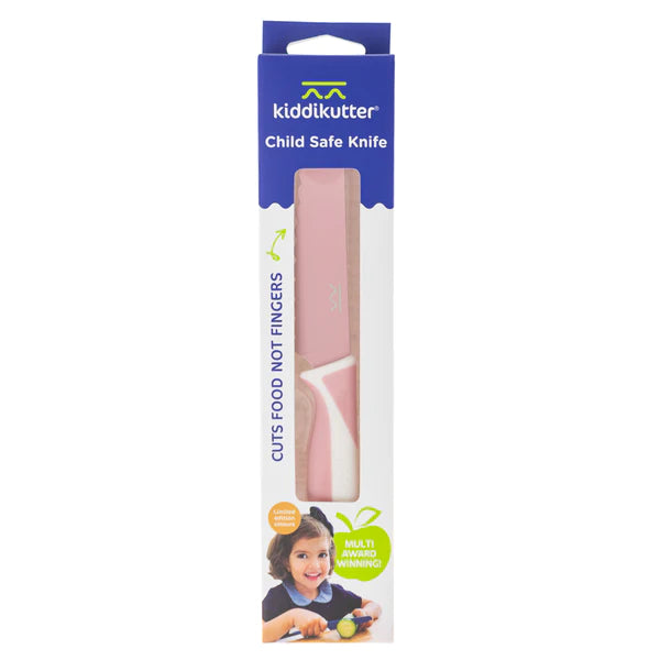 Kiddikutter: Child Safe Knife Blush Pink - Ages 3+