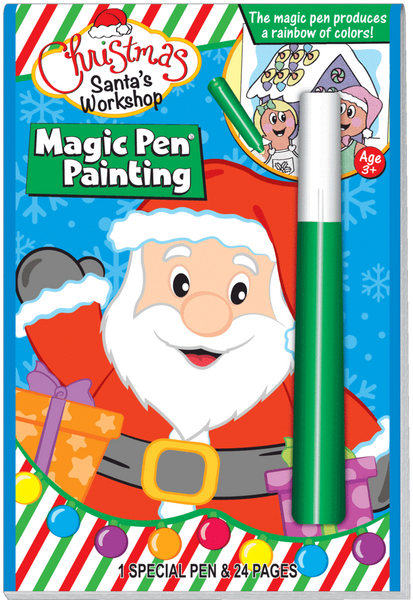 Christmas Invisible Ink Pictures and Games 5+