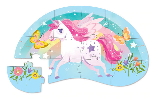 12pc Mini Puzzle: Sweet Unicorn - Ages 2+