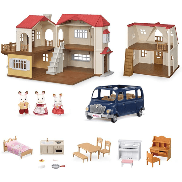 Red Roof Grand Mansion Gift Set (CURBSIDE/LOCAL DELIVERY ONLY) Ages 3+
