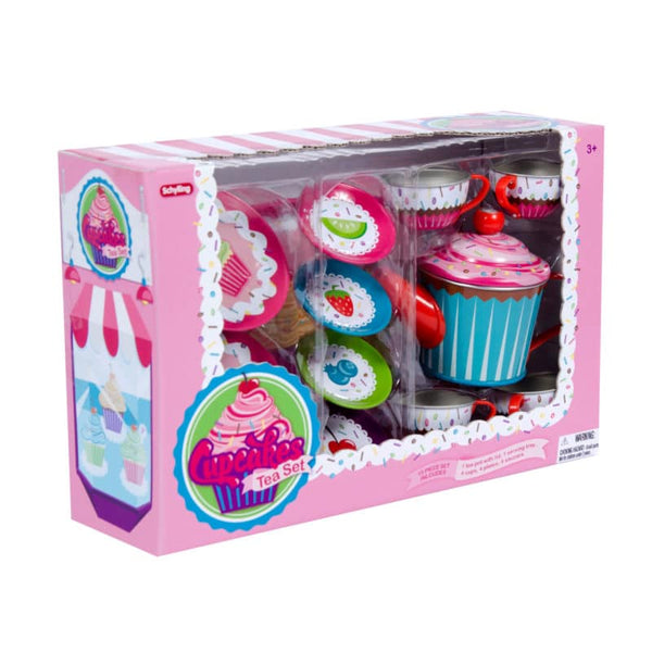 SCHY: Cupcake Tin Tea Set - Ages 3+