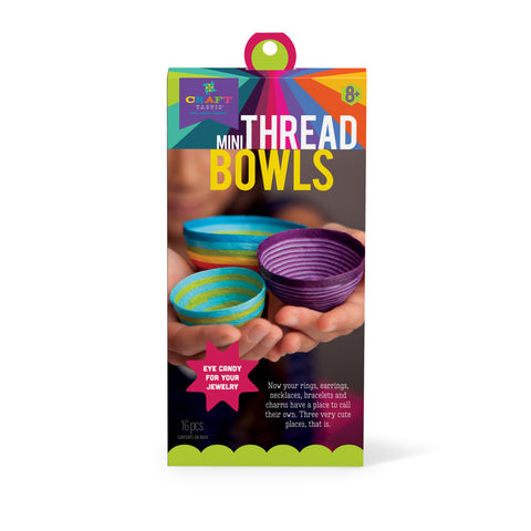 Craft Crush:  Mini Thread Bowls - Ages 8+