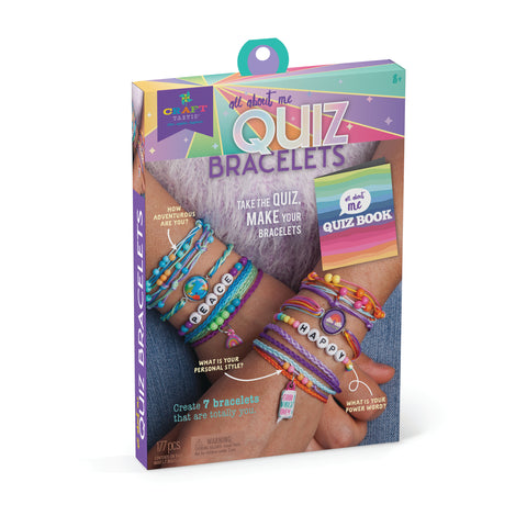 Craft-tastic: All About Me Quiz Bracelets - Ages 8+