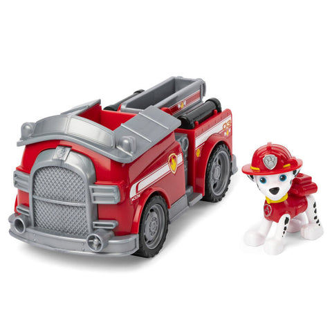 Paw Patrol: Figure/Vehicle Marshall with Fire Engine - Ages 3+