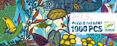 1000pc Puzzle: Gallery Puzzle / Land and Sea - Ages 9+