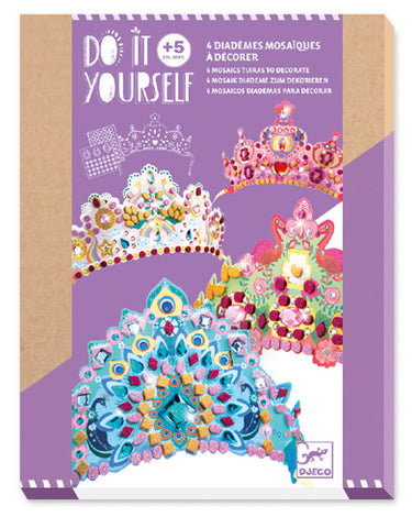 DIY / Mosaic Tiaras / Like a Princess - Ages 5+