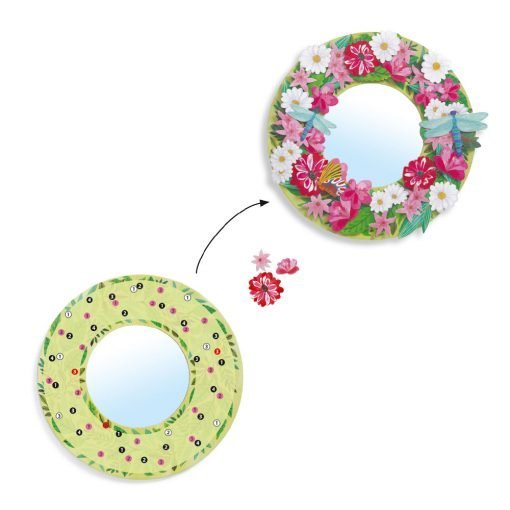 DIY / Mirrors to Decorate / Pretty Flowers 6+