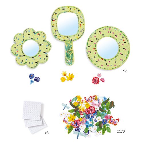 DIY / Mirrors to Decorate / Pretty Flowers 6+