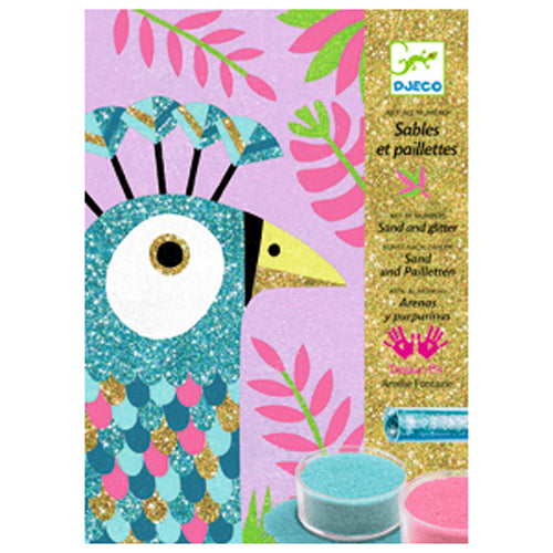 Coloured Sand and Glitter / Dazzling Birds - Ages 6+