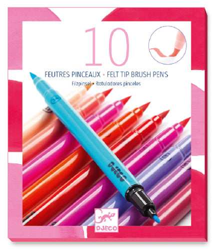 10 Felt Brushes / Girl  - Ages 6+