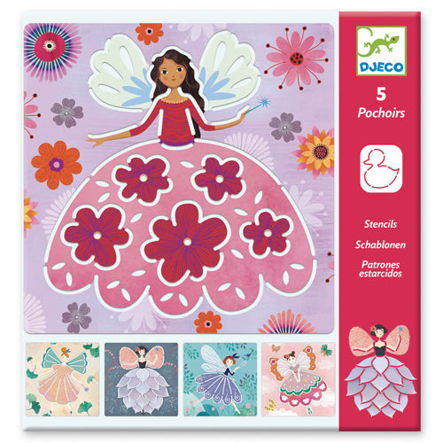Fairies  Stencil Kit - Djeco