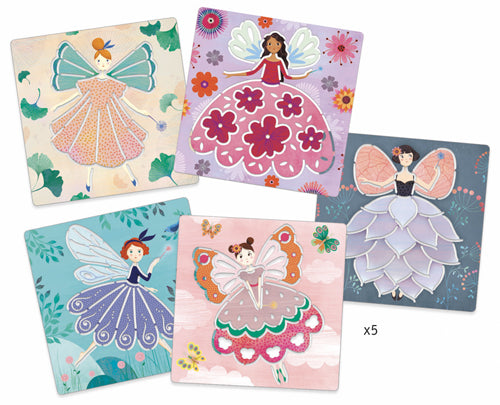 Fairies  Stencil Kit - Djeco