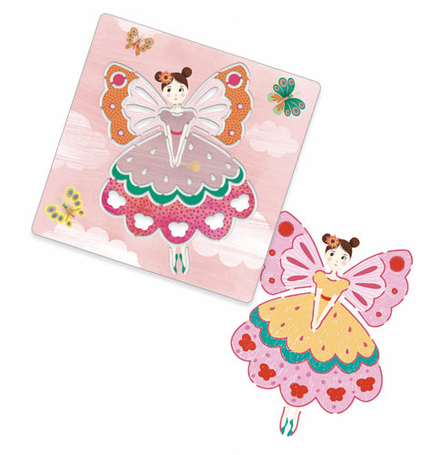 Fairies  Stencil Kit - Djeco