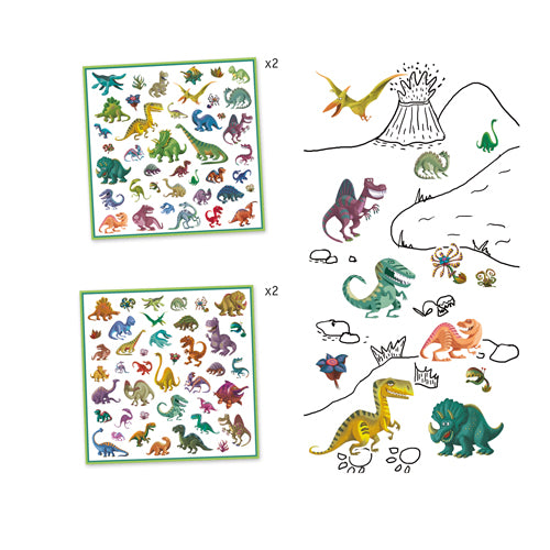 Stickers / Dinosaurs - Ages 4+