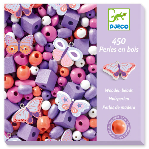 Wooden Beads / Butterflies - Ages 4+