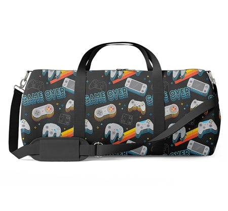 Retro Gamer Canvas Duffle Bag