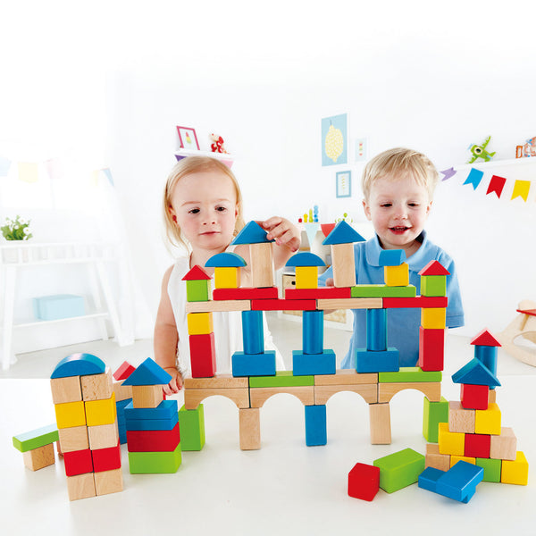 Build-up and Away Blocks: 100 pcs - Ages 2+