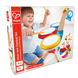 Drum and Cymbal Set - Ages 3+