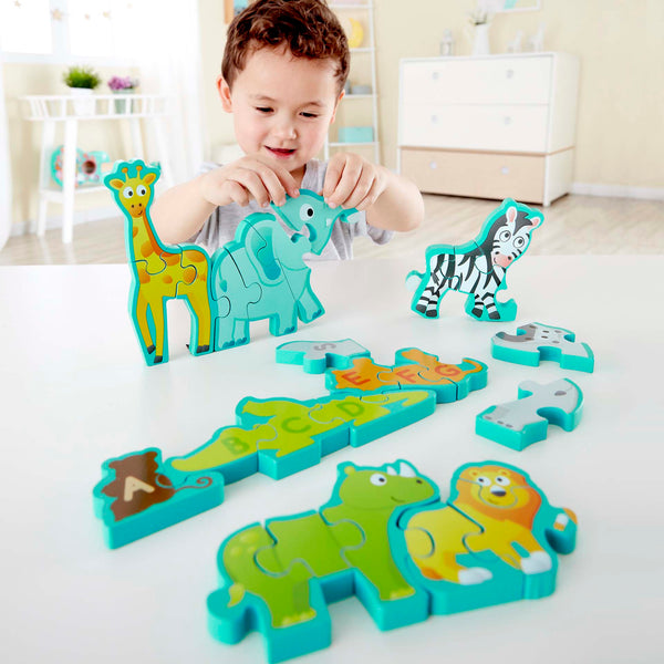 Alphabet & Animal Parade 26pc 3+