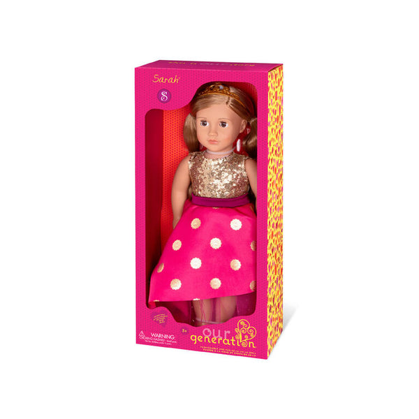 OG: 18" Doll: Sarah - Ages 3+