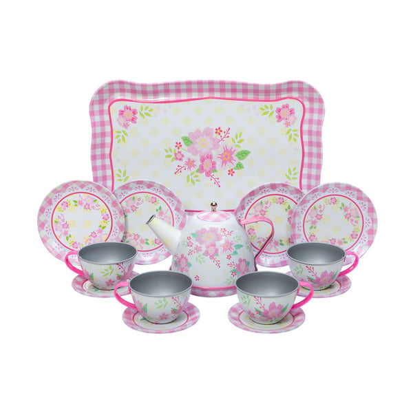 SCHY: Fancy Tin Tea Set - Ages 3+