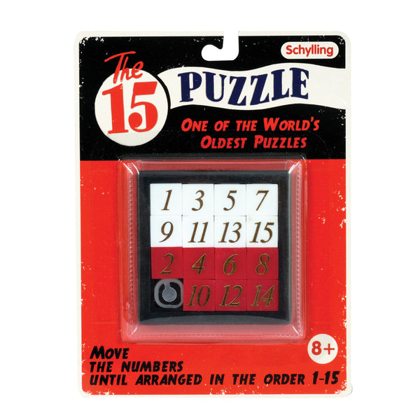 15 Number Slide Puzzle - Ages 5+