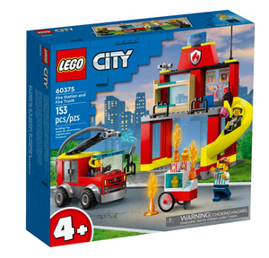 Lego: City Fire Station and Fire Truck - Ages 4+