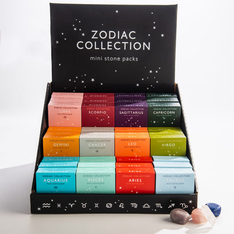 Zodiac Mini Stone Pack: Multiple Styles Available - Ages 8+