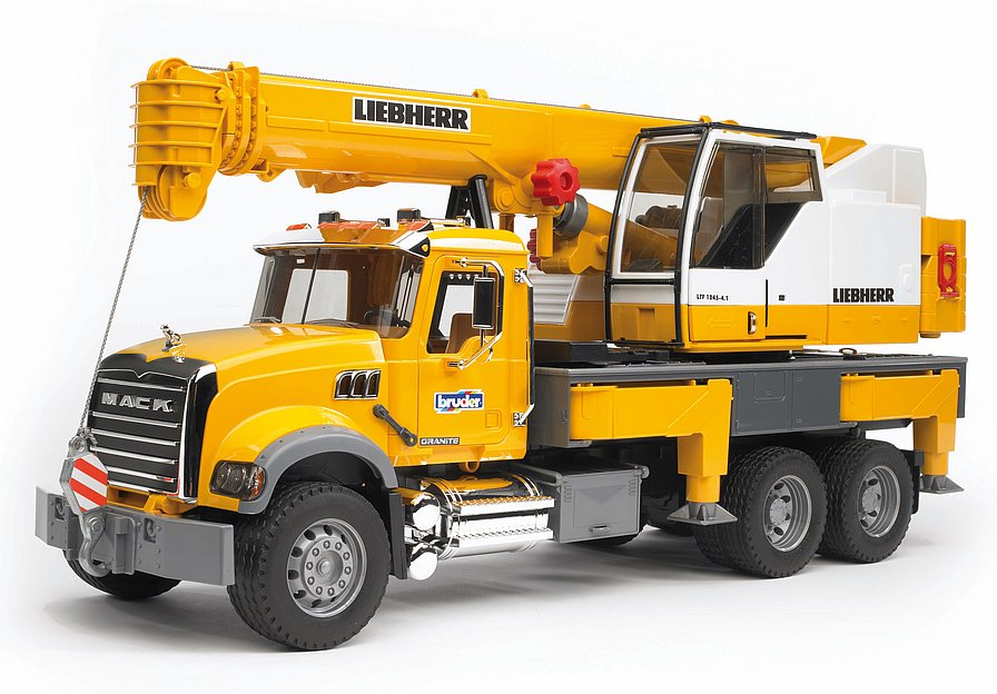 Bruder: Mack Granite Liebherr Crane Truck - Ages 4+
