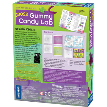 Gross Gummy Candy Lab: Worms and Spiders - Ages 6+