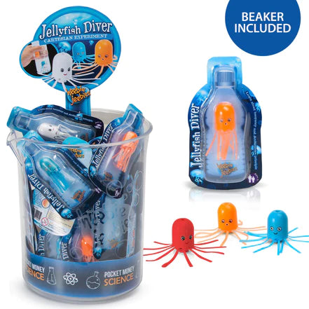 Jellyfish Diver in Beaker - Ages 3+