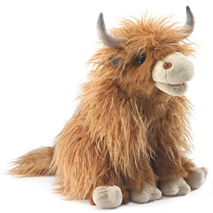 Highland Cow Puppet - Ages 3+