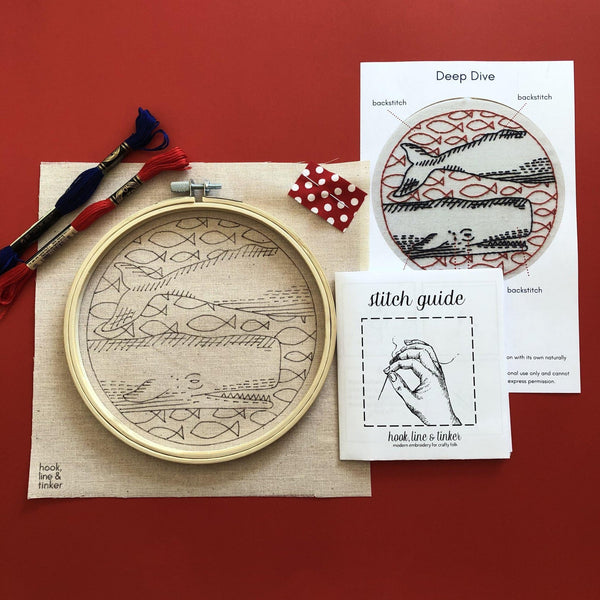 Deep Dive: Complete Embroidery Kit - Level 1