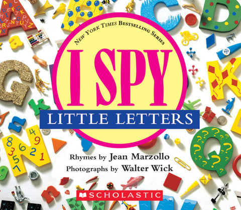 I Spy Little Letters- Board Book - Ages 0+