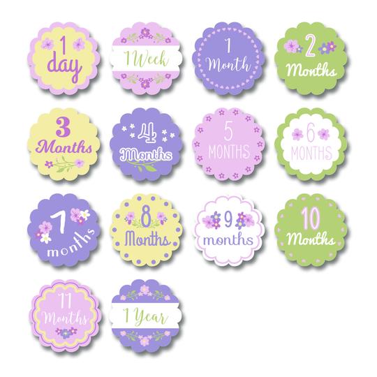 Baby's First Year Set: Milestone Cards + Blanket - Ages 0+