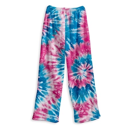 Fuzzy Pyjamas: Tie Dye Cotton Candy - Assorted Kids Sizes