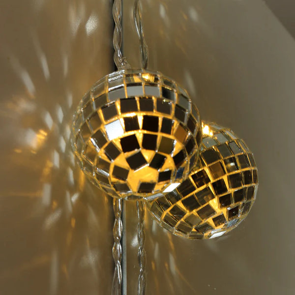 KL: Disco Ball String Lights - Ages 8+