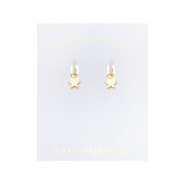 Earrings: All-Star - Gold