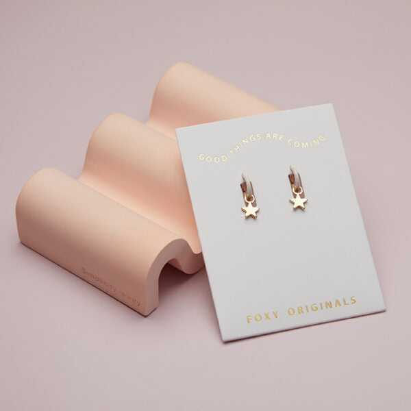 Earrings: All-Star - Gold