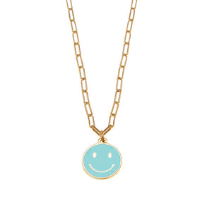 Necklace: Be Happy - Gold