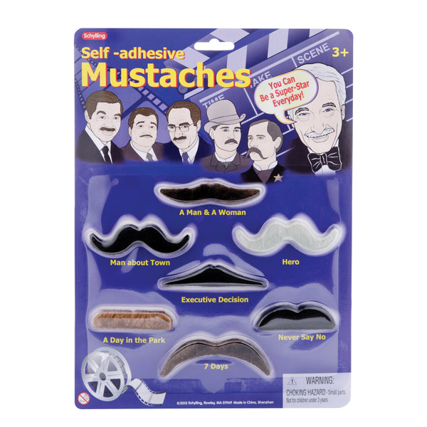 Self-Adhesive Moustaches 3+