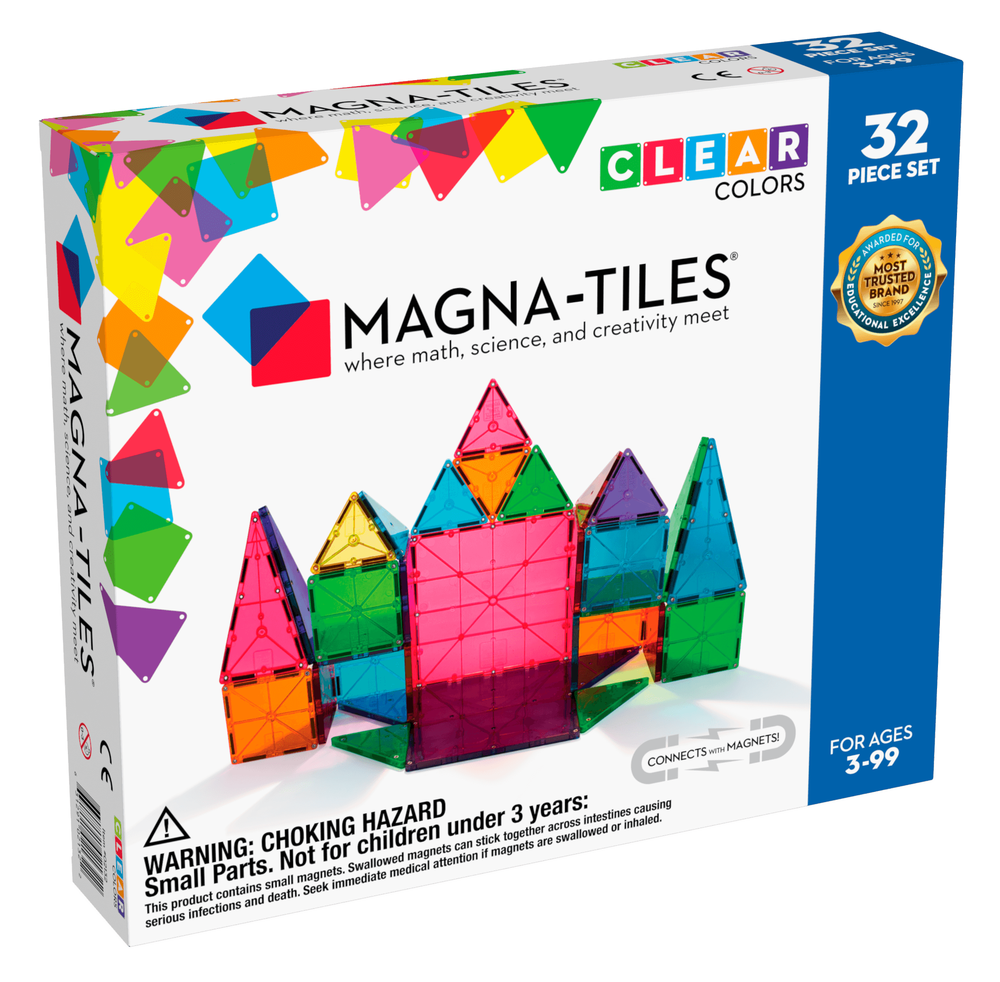 Magnetic building toys online 32 piece set